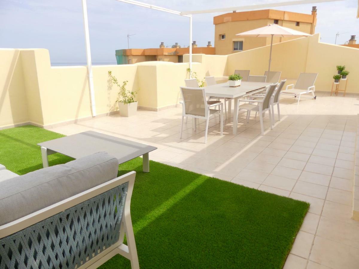 トレモリノスDuplex La Carihuela 1ª Linea De Playa Apartamento Costa Del Solアパートメント エクステリア 写真