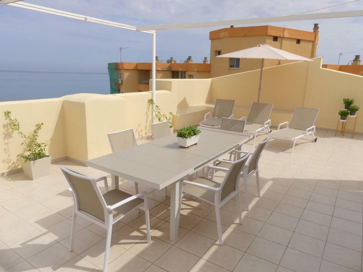 Duplex La Carihuela 1ª Linea De Playa Apartamento Costa Del Sol トレモリノス エクステリア 写真