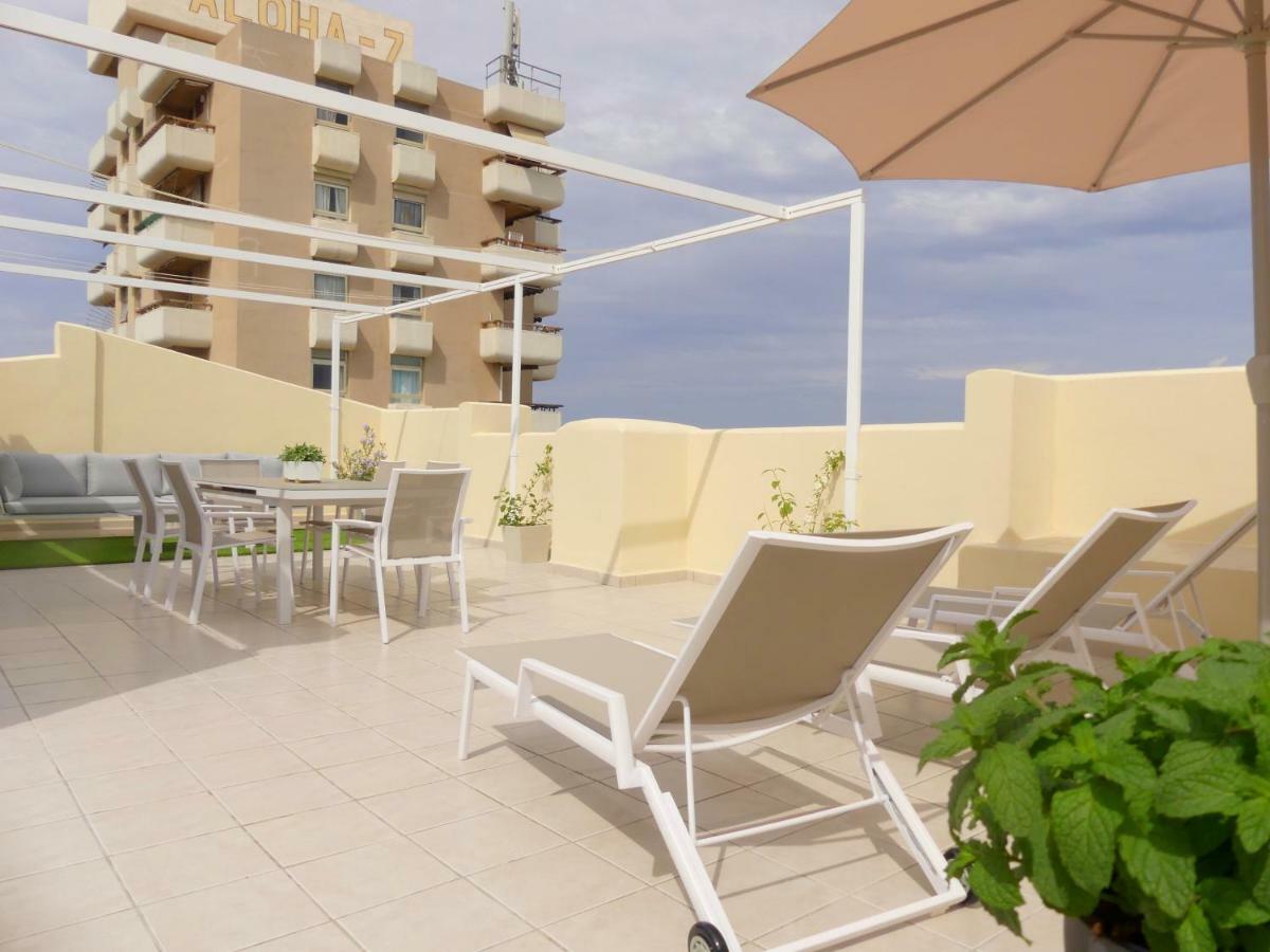 Duplex La Carihuela 1ª Linea De Playa Apartamento Costa Del Sol トレモリノス エクステリア 写真